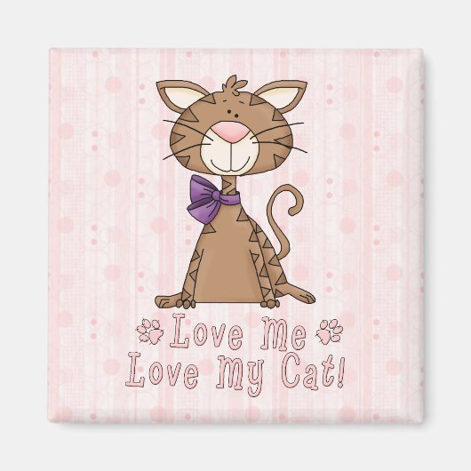 愛して猫を愛して マグネット (正面)