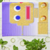 愛して私はボット キッチンタオル (折り畳み)