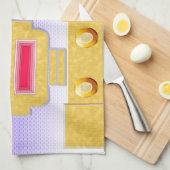 愛して私はボット キッチンタオル (四つ折り)