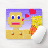 愛して私はボット マウスパッド (マウス)