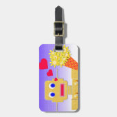 愛して私はボット ラゲッジタグ (正面縦)