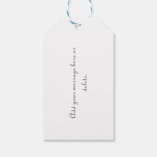 愛して！ ギフトタグ (裏面)