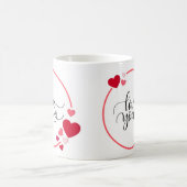 愛して コーヒーマグカップ (中央)