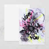 愛して サンキューカード (正面/裏面)