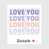 愛して シール (シート)