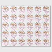 愛して！ ラッピングペーパー (フラット)