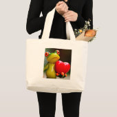 愛して…私、寂しいの ラージトートバッグ (正面(商品))