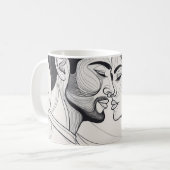 愛しのまわりにて コーヒーマグカップ (正面左)