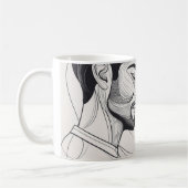 愛しのまわりにて コーヒーマグカップ (左)