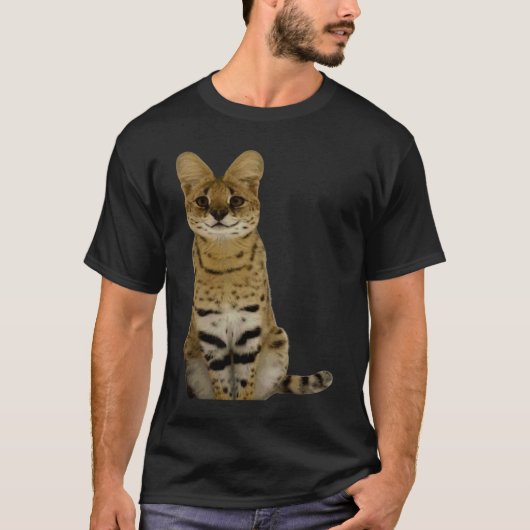 愛しのサーバルキャット メメ 1 Tシャツ (正面)