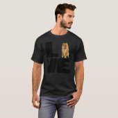 愛しのチャウチャウ犬 Tシャツ (正面フル)