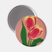 『愛しのチューリップ』 マグネット (正面/裏面)
