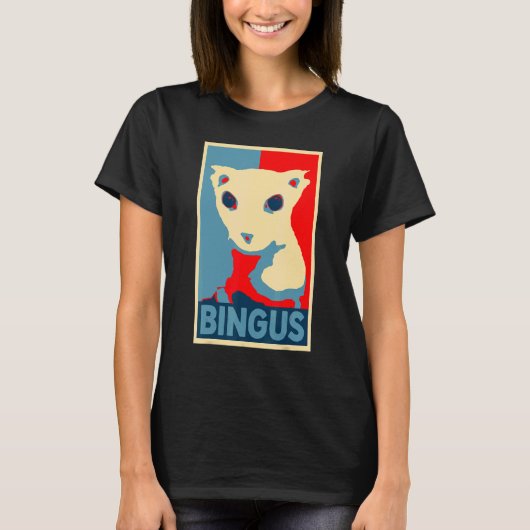 愛しのビンガス ヘアレス スフィンクス猫 メメ Tシャツ (正面)