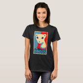 愛しのビンガス ヘアレス スフィンクス猫 メメ Tシャツ (正面フル)