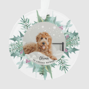 愛しのペット+フォト+クリスマス オーナメント