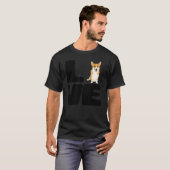 愛しのペンブロークウェルシュコーギー犬 Tシャツ (正面フル)