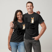 愛しのペンブロークウェルシュコーギー犬 Tシャツ (ユニセックス)