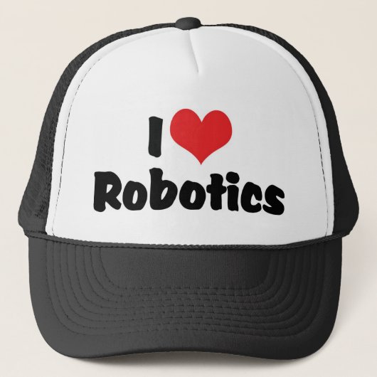 愛しのロボット工学 - ロボット好き キャップ (正面)