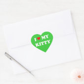 愛しの子猫 ハートシール (封筒)