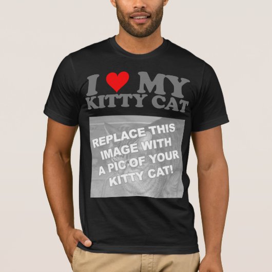 愛しの子猫 Tシャツ (正面)