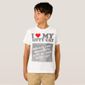 愛しの子猫 Tシャツ (正面フル)