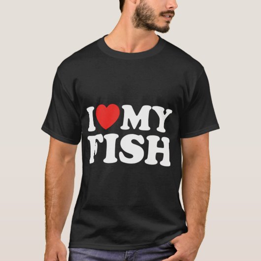 愛しの私の魚 Tシャツ (正面)
