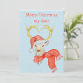 愛しの鹿ちゃんと楽しいホリデーシーズン シーズンカード (スタンド正面)