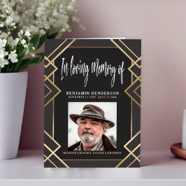 愛しエレガントた記憶の葬儀プログラムの写真 プログラム