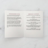 愛しモダンて思い出の葬儀の紫のフローラ プログラム (内部)