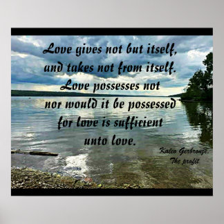 愛し与えてはいけど自分のポスター ポスター