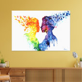 愛し与えてる時 キャンバスプリント (インサイチュ (リビング))