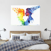 愛し与えてる時 キャンバスプリント (インサイチュ (寝室))