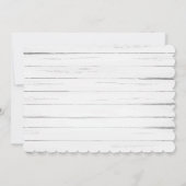 愛し合うブライダル 招待状 (裏面)