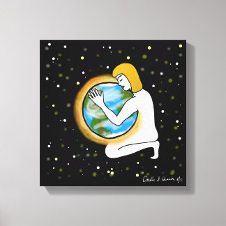 愛し合うプリント キャンバスプリント