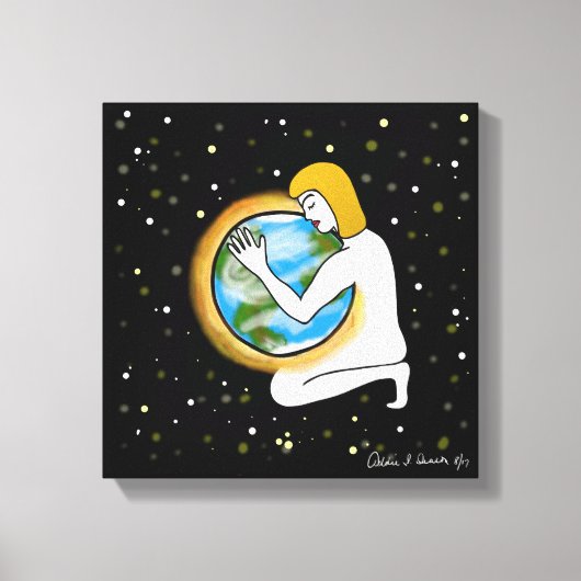 愛し合うプリント キャンバスプリント (正面)