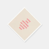 愛し合うヨハネ13 34聖書の聖句聖なる書物、 経典 スタンダードカクテルナプキン (角)