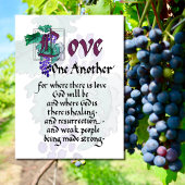 愛し合う別のブドウ癒し強さのポスター ポスター