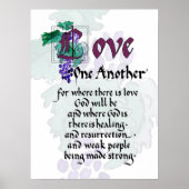 愛し合う別のブドウ癒し強さのポスター ポスター (正面)