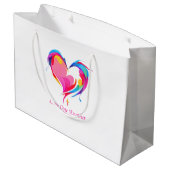 愛し合う別の聖書の聖句ヨハネ1334 ラージペーパーバッグ (裏面アングル)