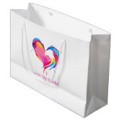 愛し合う別の聖書の聖句ヨハネ1334 ラージペーパーバッグ (正面アングル)