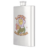 愛し合う | お洒落フローラデザイン フラスク (左)