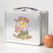 愛し合う | お洒落フローラデザイン メタルランチボックス (インサイチュ)