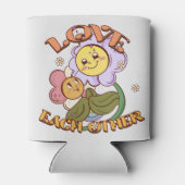 愛し合う | お洒落フローラデザイン 缶クーラー (裏面)