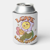 愛し合う | お洒落フローラデザイン 缶クーラー (缶裏面)