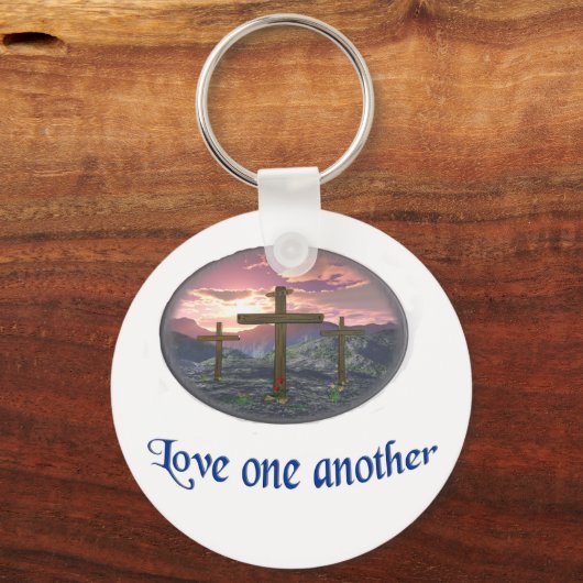 愛し合う キーホルダー (正面)