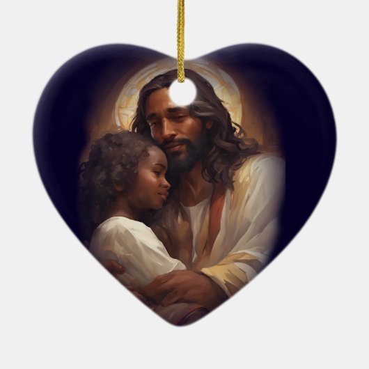 愛し合う セラミックオーナメント (裏面)