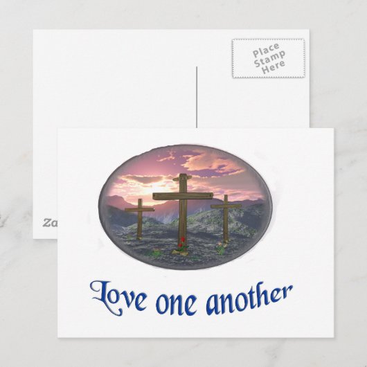 愛し合う ポストカード (正面/裏面)