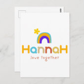 愛し合う ポストカード (正面/裏面)