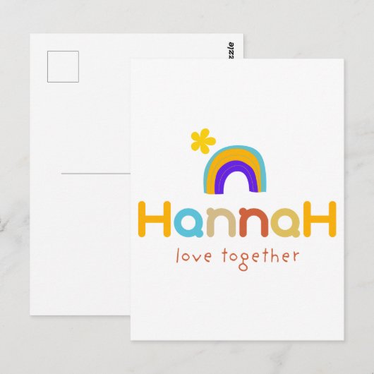 愛し合う ポストカード (正面/裏面)