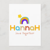 愛し合う ポストカード (正面)